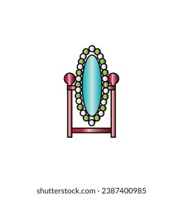 new mirror vector type icon
