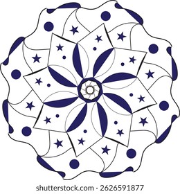 Nuevo modelo mandala Diseño por Vector