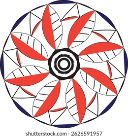 New Model mandala  Design by vector