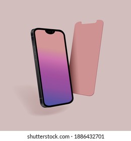 New model smartphone. Adobe Illustrator, EPS .