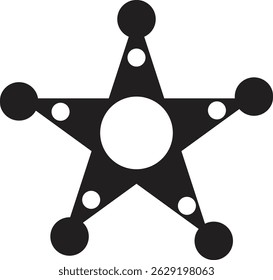 new model Star And circle Icon