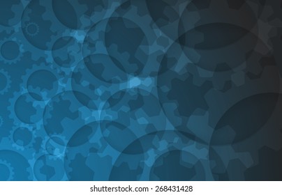 New Model Technology Business Background. Abstract innovation solution.