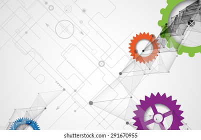 New Model Technology of Business Background