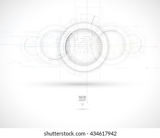 New Model Virtual Technology Business Background