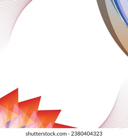 New modern abstract vector background