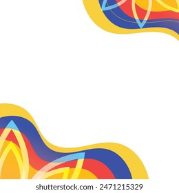 New modern abstract vector background