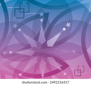 New modern abstract vector background