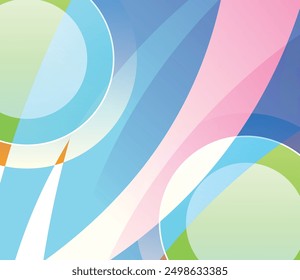New modern abstract vector background