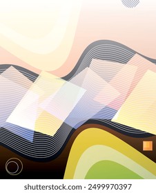 New modern abstract vector background