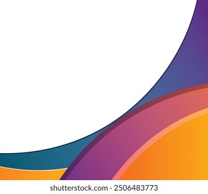 New modern abstract vector background