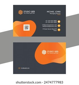 New modern business card free download