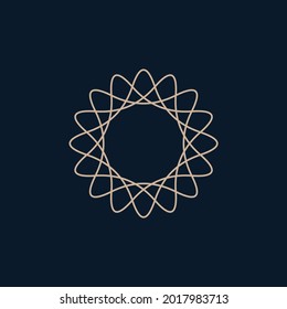 New modern business ornamebt vector logo design.