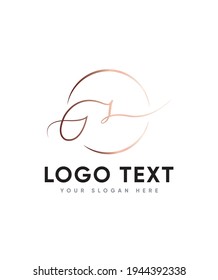 New modern calligraphy is more natural feel, handmade created with small touch of digital letter type S logo template, Vector logo for business and company identity 