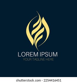 Neues, modernes abstraktes Logo und Ikone Vektordesign für Unternehmen und Unternehmen.