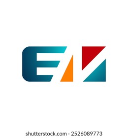 new modern initial EM Letter Logo Design vector illustrations