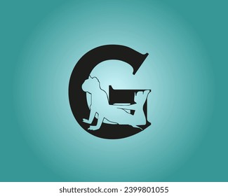 NEW MODERN latter logo design initial G Premium Vector