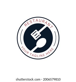 New modern restaurant cafe logo and symbols vector design.
