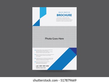 new modern simple clean flyer design template