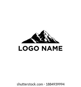 New Modern Simple Creative Mountain Logo Design 