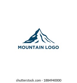 new modern simple creative mountain logo design 