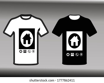 new modern vector design with home icon
