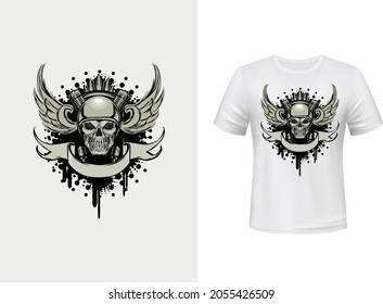 New Modern Vintage T-Shirt Design Template