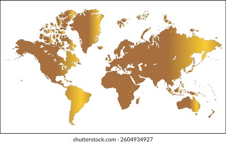 New modern world map, silhouettes world map, modern world map graphic, Countries Silhouettes Stock Illustrations, Vectors