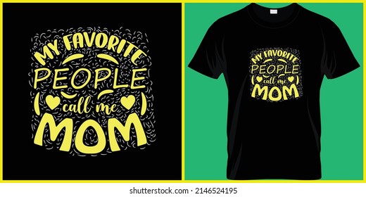 New Mom t shirt design vector. Happy Mother's day t shirt design vector