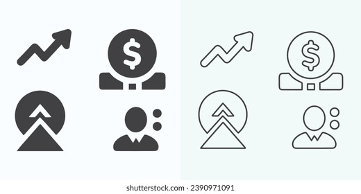  New Money Bag Icon Vector