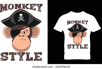 New Monkey T-shirt Design 2