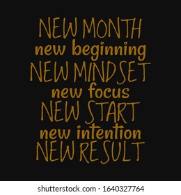 New Month Quotes High Res Stock Images Shutterstock