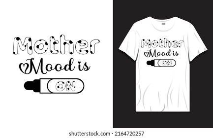 New mother t shirt in white color.