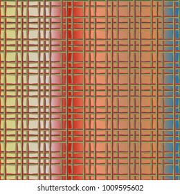 New multicolor abstract background with steel grid.