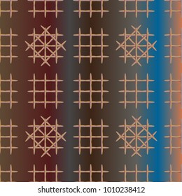 New multicolor abstract background with steel grid.