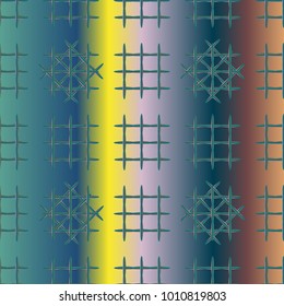 New multicolor abstract background with steel grid.