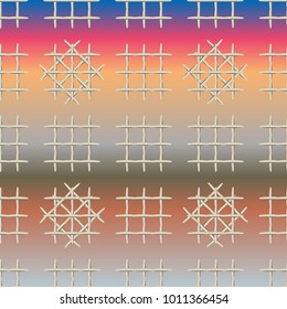 New multicolor abstract background with steel grid.