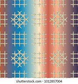 New multicolor abstract background with steel grid.