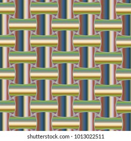 New multicolor abstract background with steel grid.