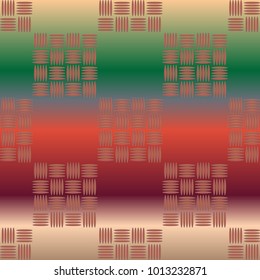 New multicolor abstract background with steel grid.