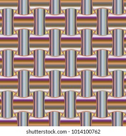 New multicolor abstract background with steel grid.