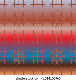 New multicolor abstract background with steel grid.