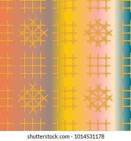 New multicolor abstract background with steel grid.