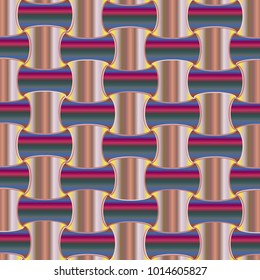 New multicolor abstract background with steel grid.