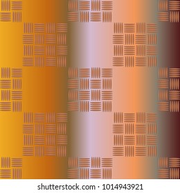 New multicolor abstract background with steel grid.