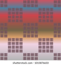 New multicolor abstract background with steel grid.