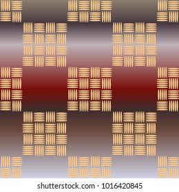 New multicolor abstract background with steel grid.