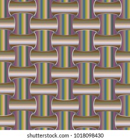 New multicolor abstract background with steel grid.