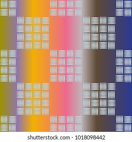 New multicolor abstract background with steel grid.