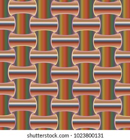 New multicolor abstract background with steel grid.