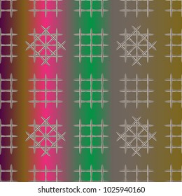 New multicolor abstract background with steel grid.